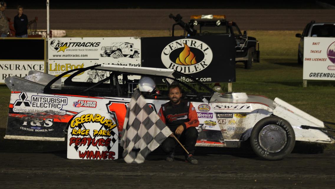 Strand, Greseth, Veert, and Pederson collect GRP checkers