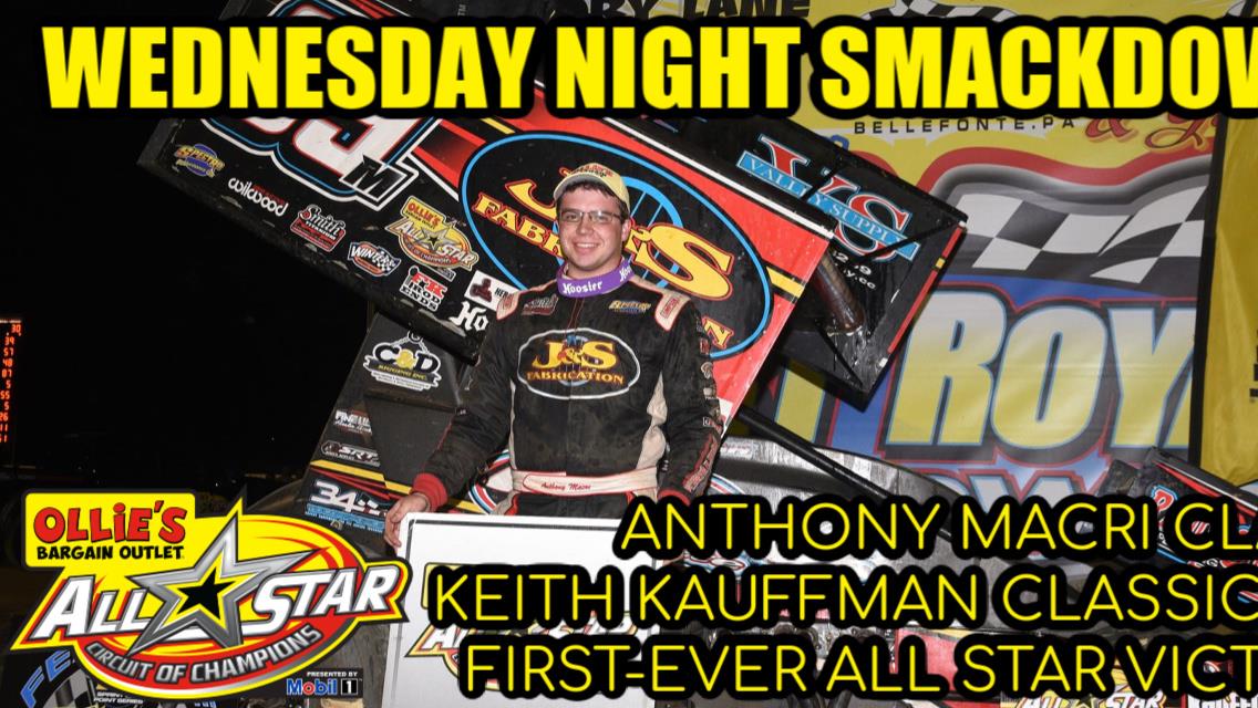 Anthony Macri outruns field in Port Royal’s Keith Kauffman Classic for first-ever All Star victory