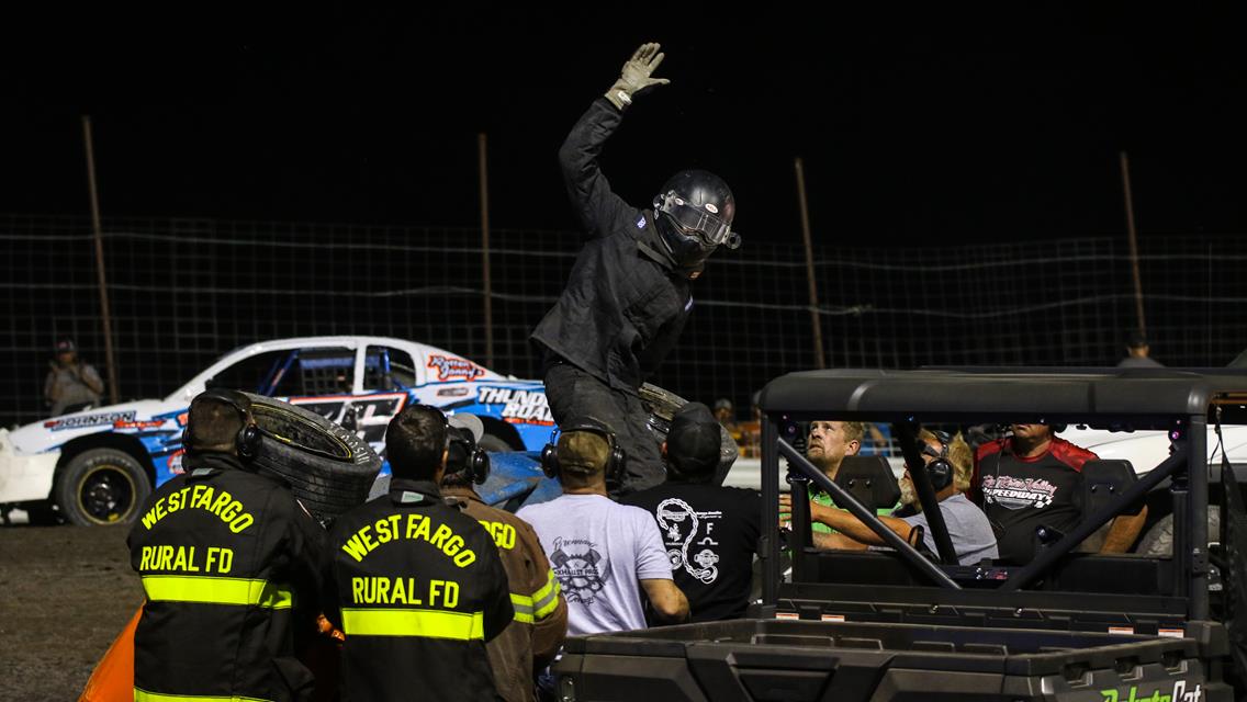 Local racers shine against national talent during Dakota Mod Tour at RRV Speedway