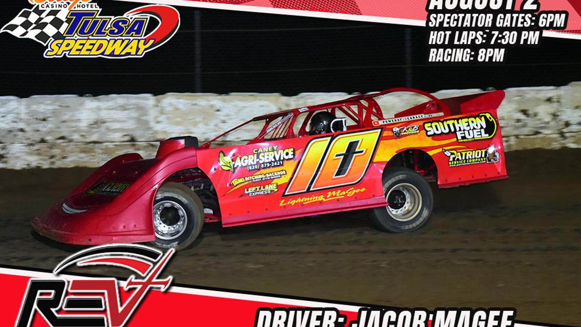 Magee looks for second season win at Tulsa Speedway for Revival Dirt Late Model Series