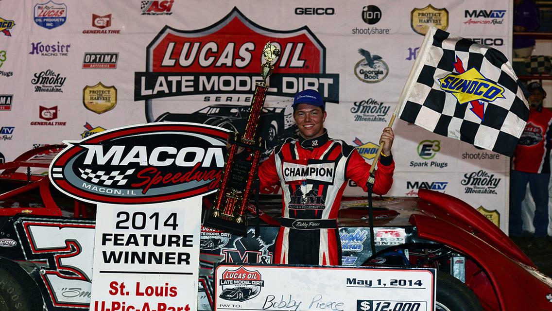 Pierce Powers to Biggest Career Win Thursday Night at Macon Speedway
