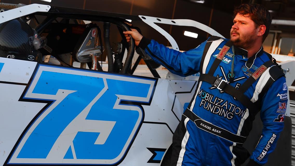 Volusia Speedway Park (De Leon Springs, FL) – World of Outlaw Late Model Series – DIRTcar Nationals – February 10th-15th, 2025. (Josh James Artwork)