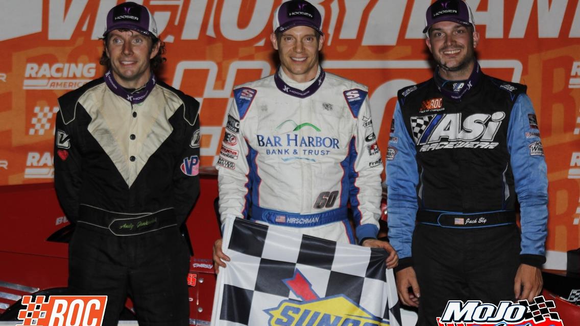 MATT HIRSCHMAN RACES TO 36TH ANNUAL TRIBUTE TO TOMMY DRUAR AND TONY JANKOWIAK 110 VICTORY AT LANCASTER MOTORPLEX