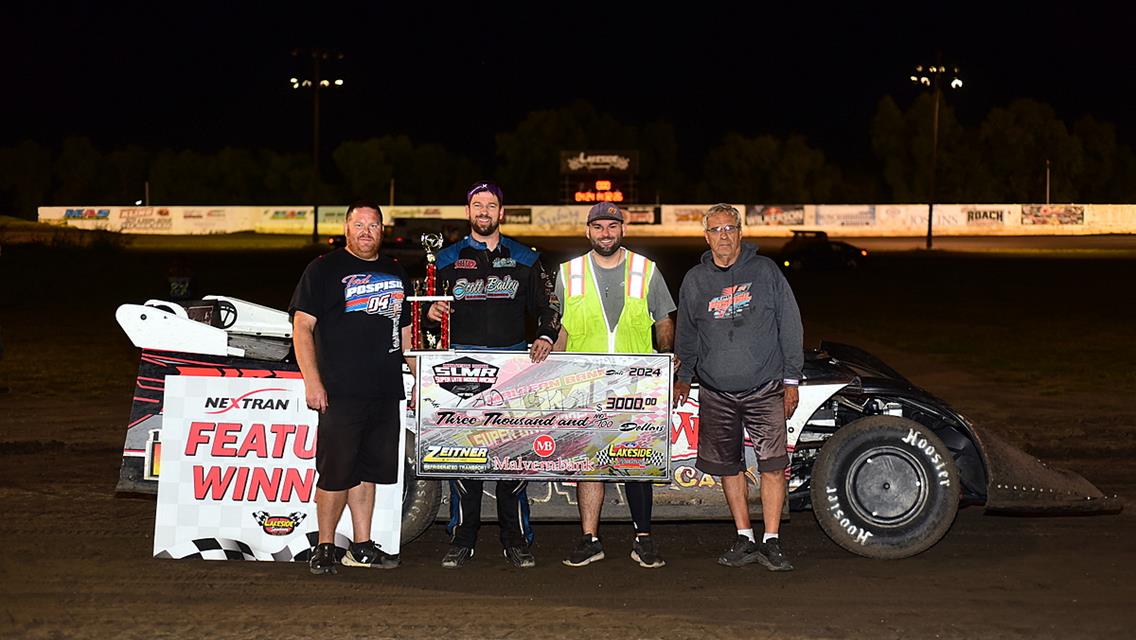 Lakeside Speedway (Kansas City, KS) – Malvern Bank West Series – September 27th, 2024. (Todd Boyd Photo)