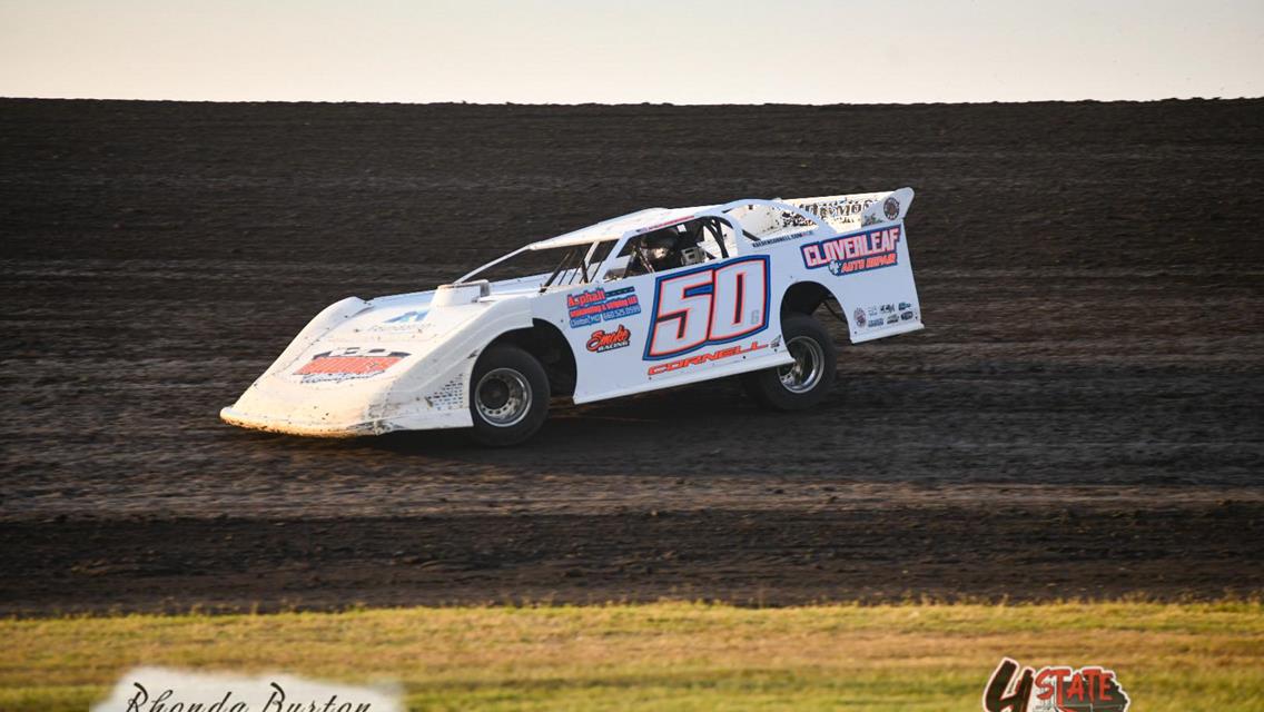 Salina Highbanks Speedway (Salina, OK) – 4 State Dirt Late Model Series – August 23rd, 2025. (Rhonda Burton Photography)