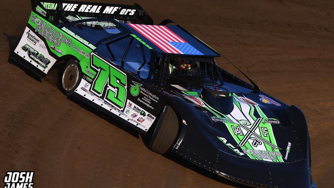 Farmer City Raceway (Farmer City, IL) – MARS Late Model Championship – Jr. Kimler Memorial – July 19th, 2024. (Josh James Artwork)