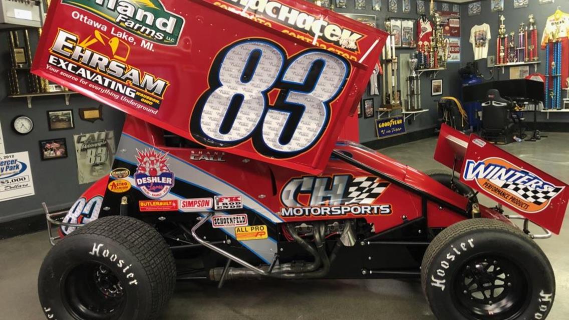 Shane Call Eager to Make Sprint Car Debut for CH Motorsports This Friday