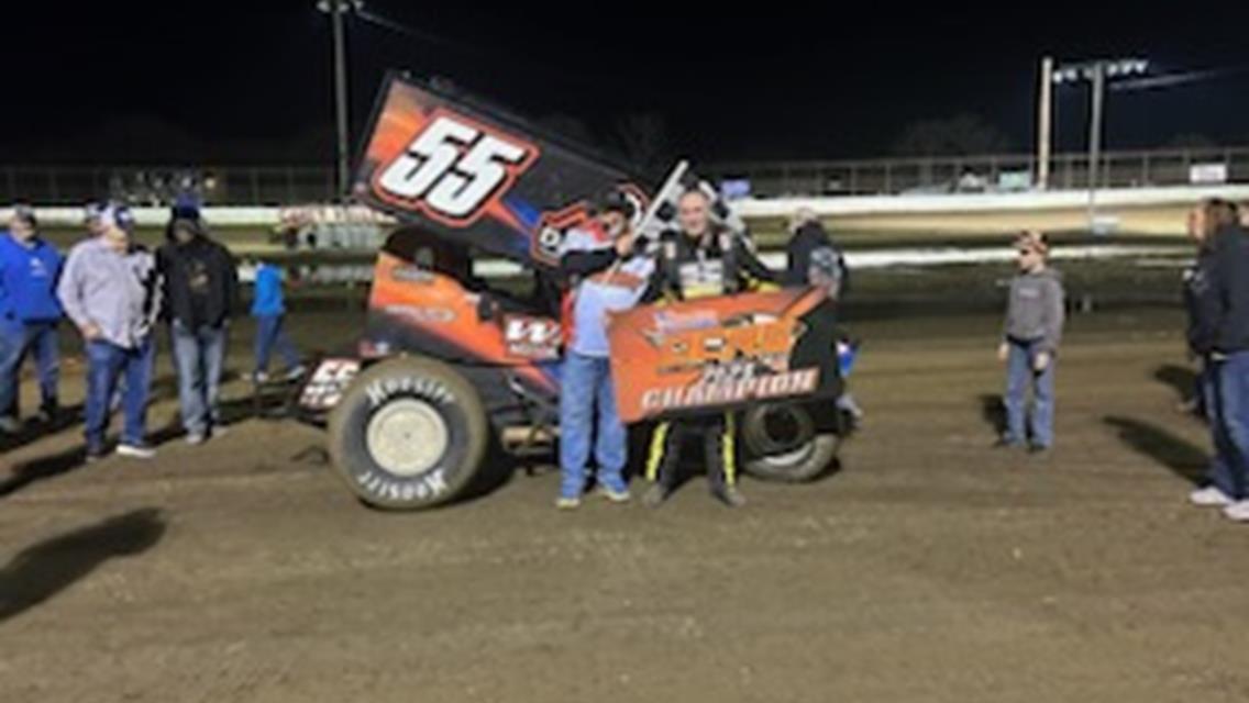 Kent crowned 2023 AmeriFlex OCRS champion at Caney Valley Speedway
