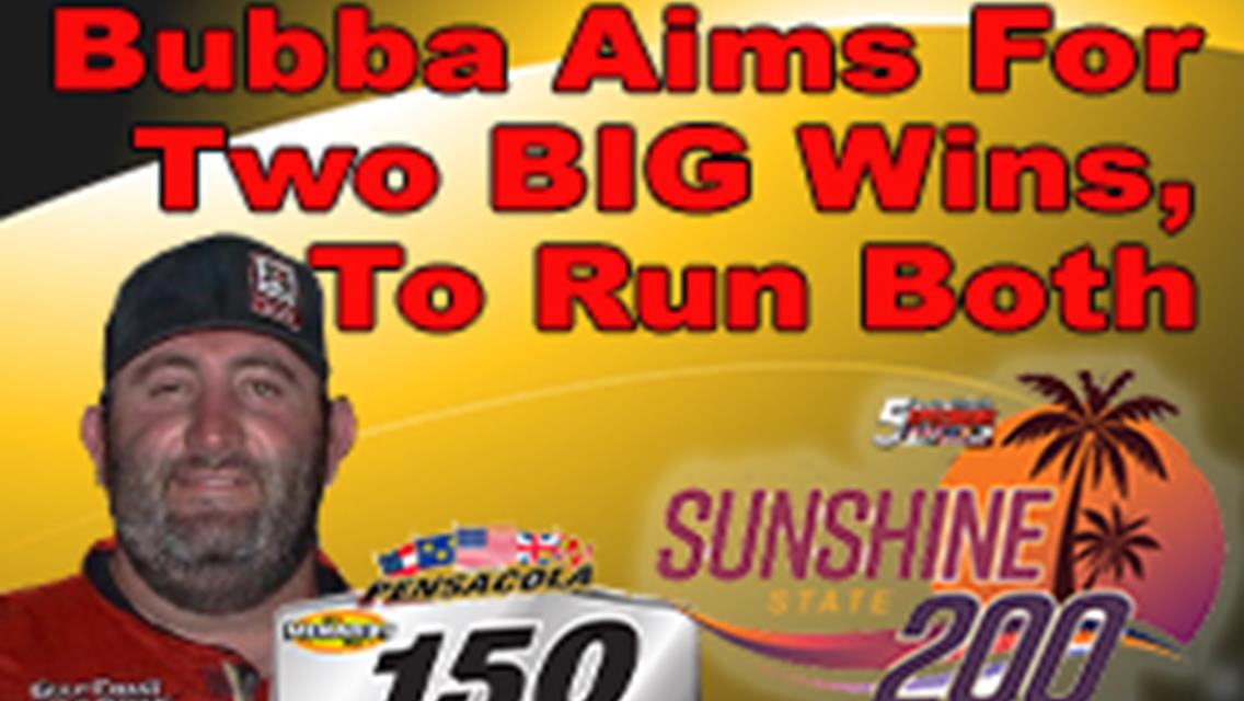 Bubba Pollard to Race ARCA &amp; ASA STARS Doubleheader in Pensacola Family-Funeral &amp; Cremation Adds $5k Bonus for Weekend Sweep