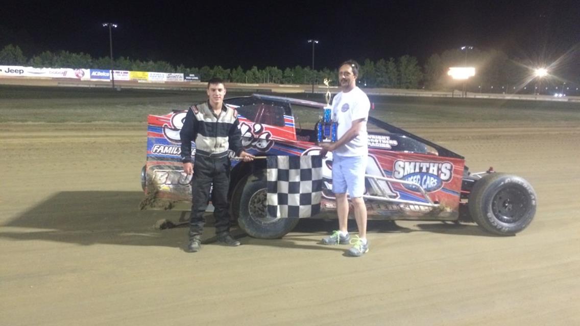 YOUNG GUN CARSON WRIGHT PICKS UP 2ND WIN OF THE SEASON