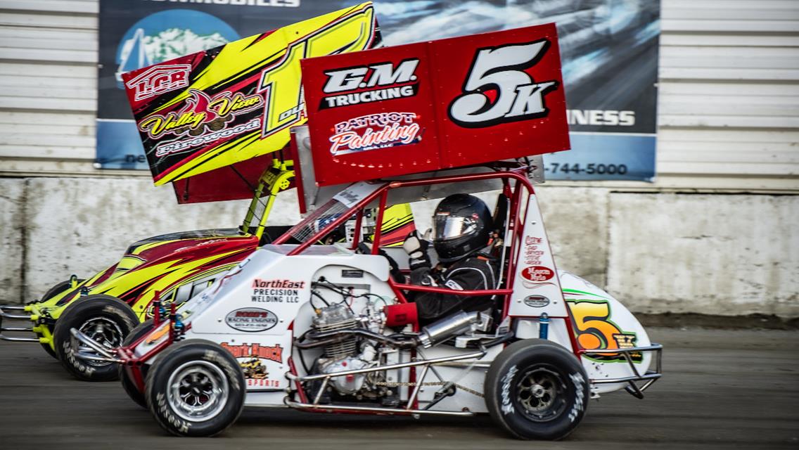 Granite State Micro Sprints Tear Up Legion Speedway!