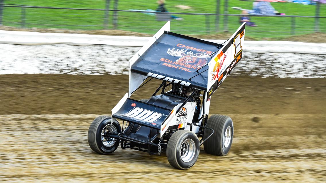 HEATH HOLDS STRONG LATE FOR SKAGIT SPEEDWAY WIN