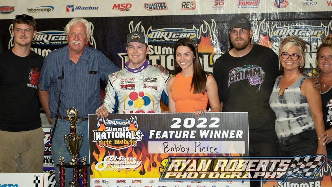 Dohm and Pierce Go To Victory Lane