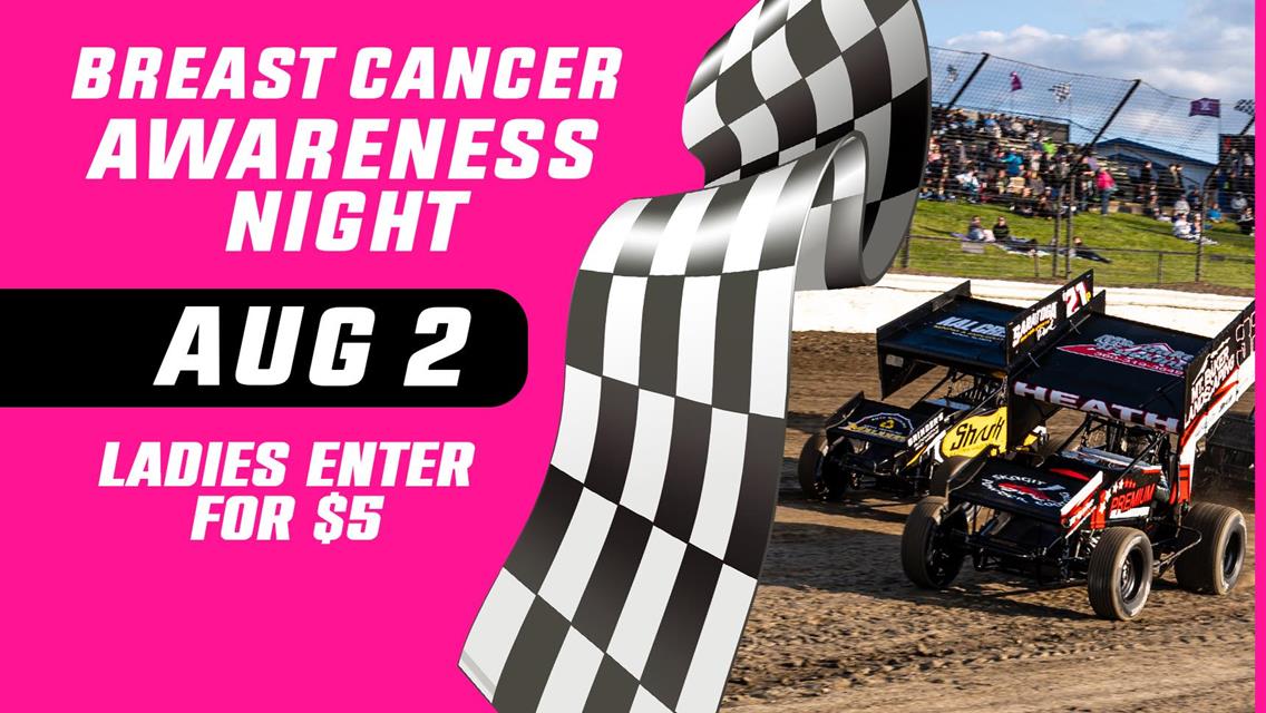 BREAST CANCER AWARENESS NIGHT:  AUG 2