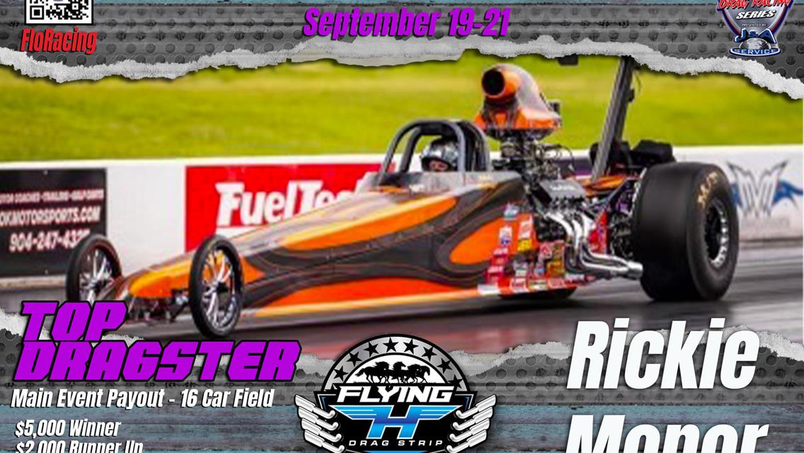 Rickie Monor is bringing a Top Dragster to the Smack Down 2024 with intentions to take home that $5,000 Winner Purse!