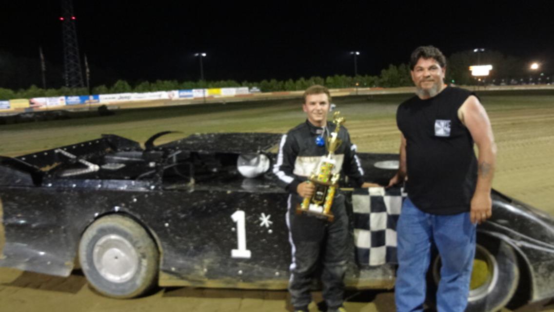 15 YEAR OLD ZAC WELLER EARNS 1ST CAREER WIN IN CRATE MODELS