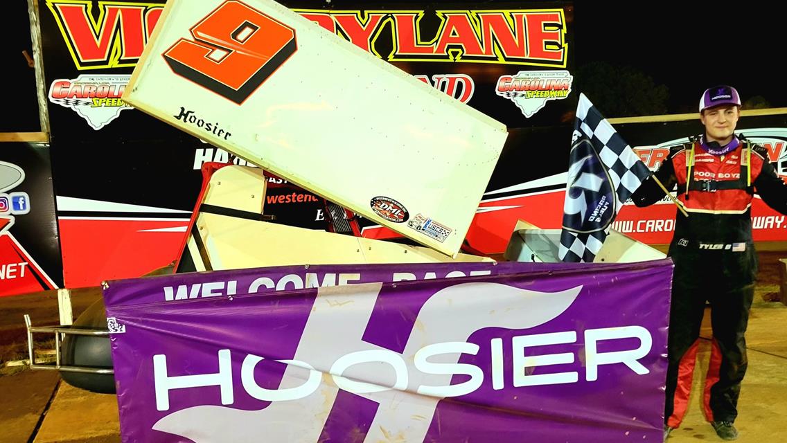 BLANKENSHIP WINS A WILD USCS RUN AT CAROLINA SPEEDWAY