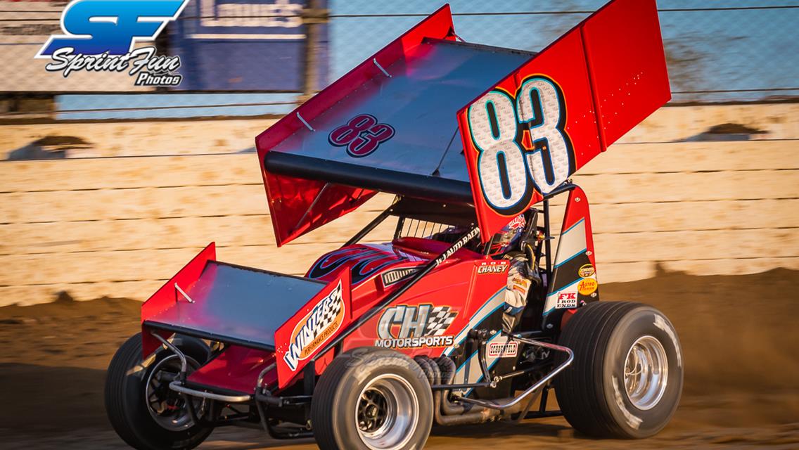 Chaney and CH Motorsports Halted by Cut Tire at Mansfield Motor Speedway