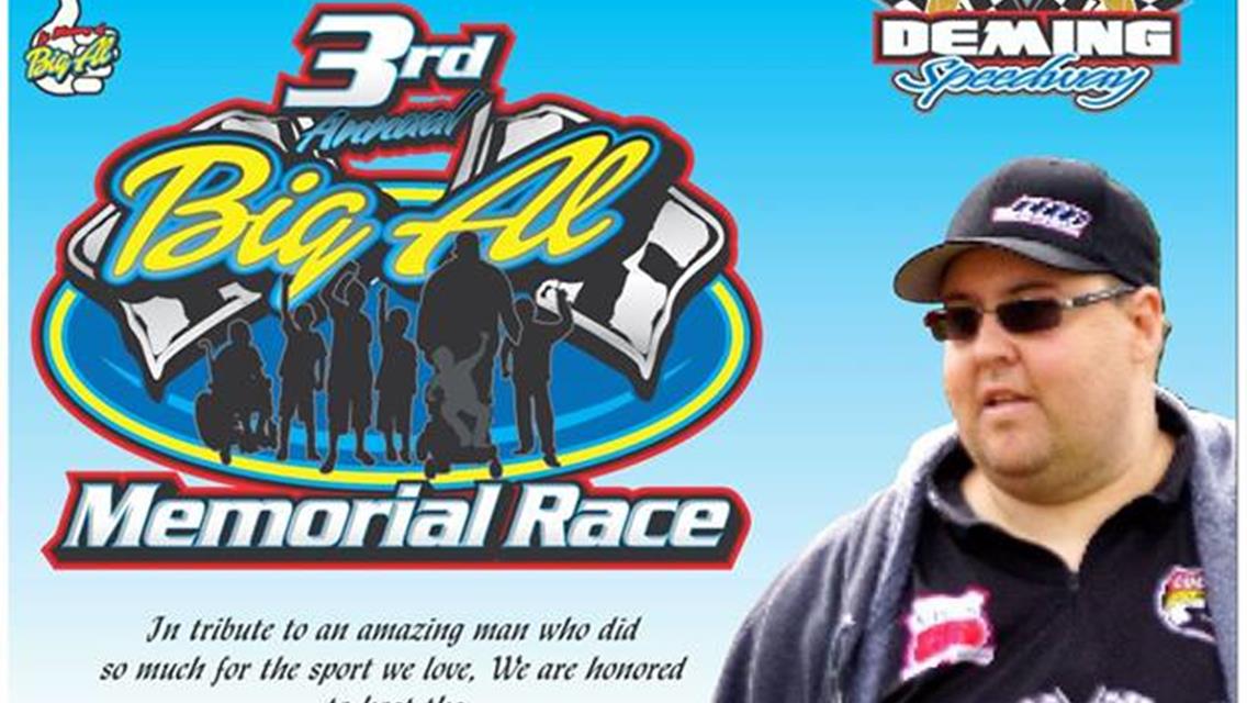 3rd Annual Big Al Memorial Race This Friday and Saturday at Deming Speedway