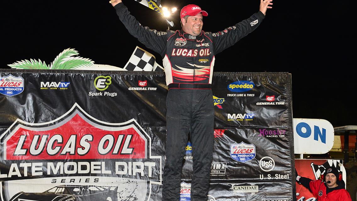 Pearson Powers to Lucas Oil Victory Lane at East Bay