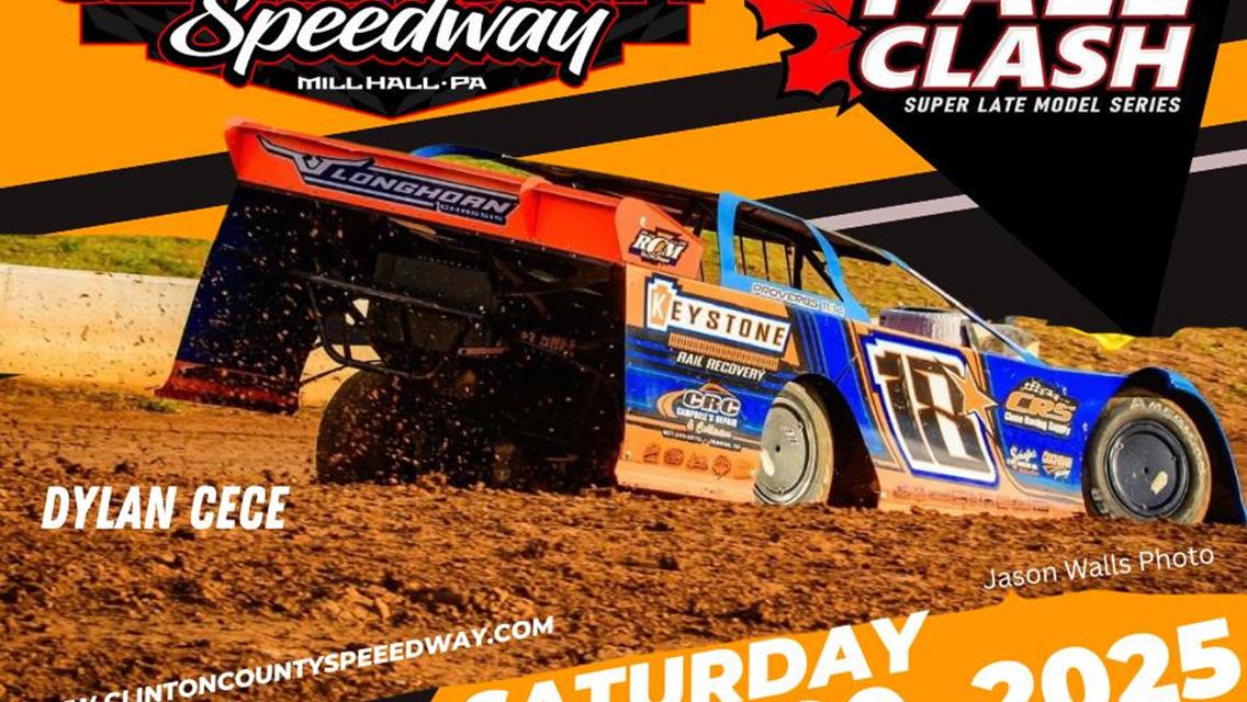 Clinton County Speedway Preps for Season Finale
