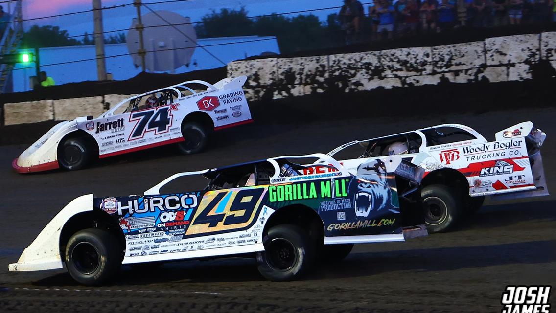 Fairbury Speedway (Fairbury, IL) – World of Outlaws Real American Beer Late Model Series – Prairie Dirt Classic – July 25th-26th, 2025. (Josh James Artwork)