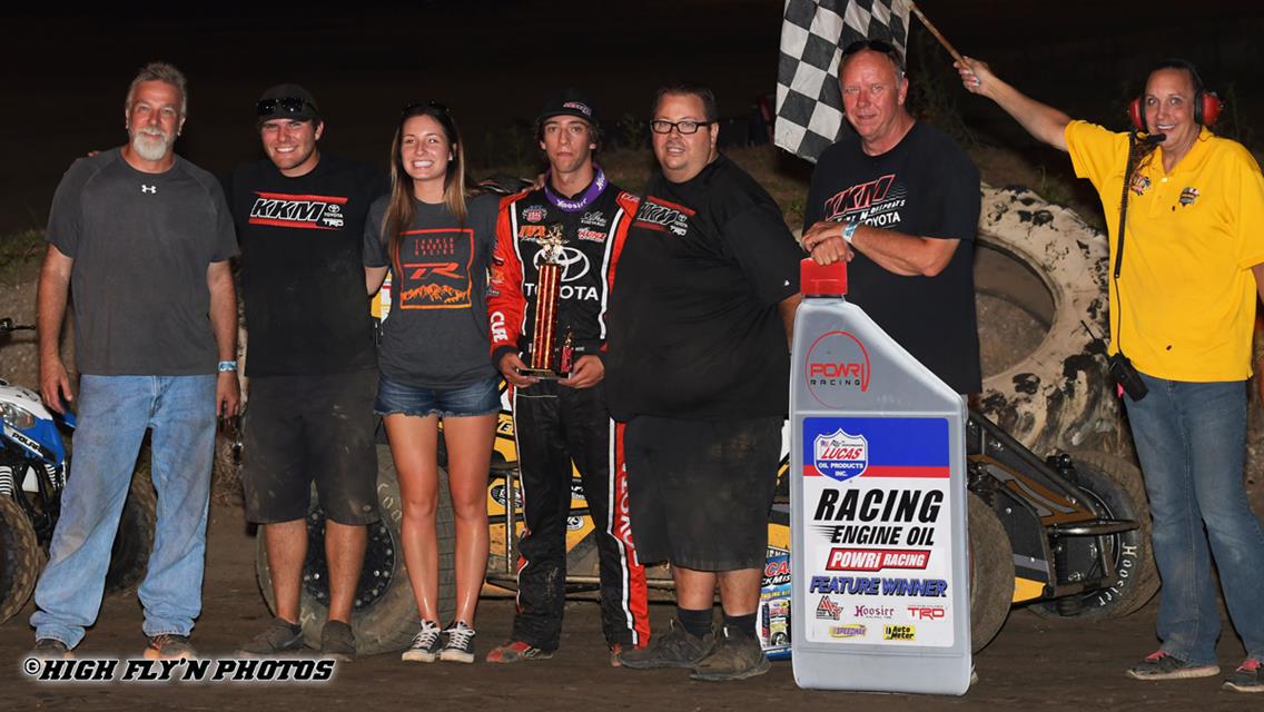 Thorson Claims Opening Night of Inaugural Thunder in the Valley