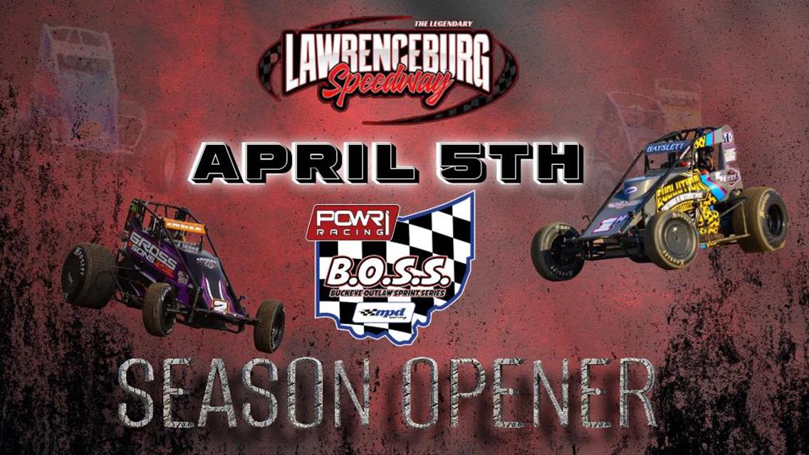 POWRi Buckeye Outlaw Sprint Series Season Debut April 5 at Lawrenceburg Speedway