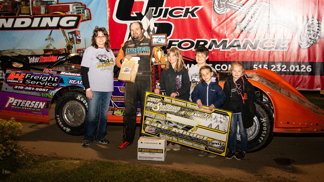 Justin Kay captures 100th IMCA Late Model victory at Dale DeFrance Memorial