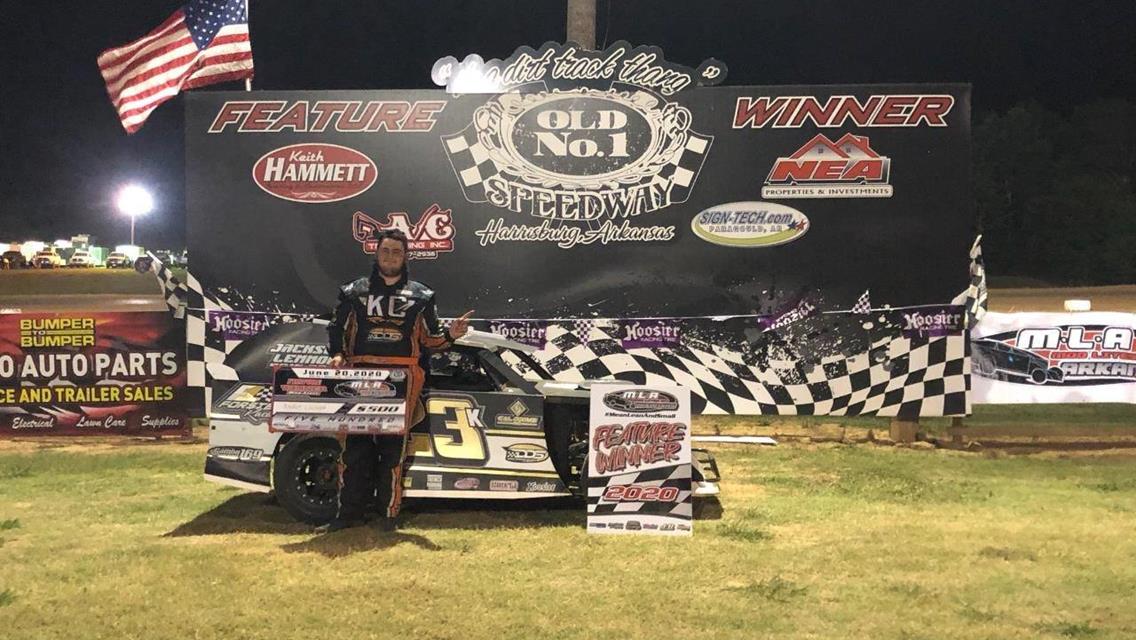 Andrews, Crites, Cochrun, and Yancey are June 20 Feature Winners