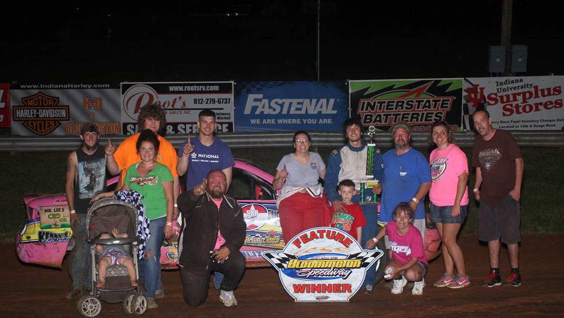 Tyler Courtney Captures Josh Burton Memorial at Bloomington Speedway