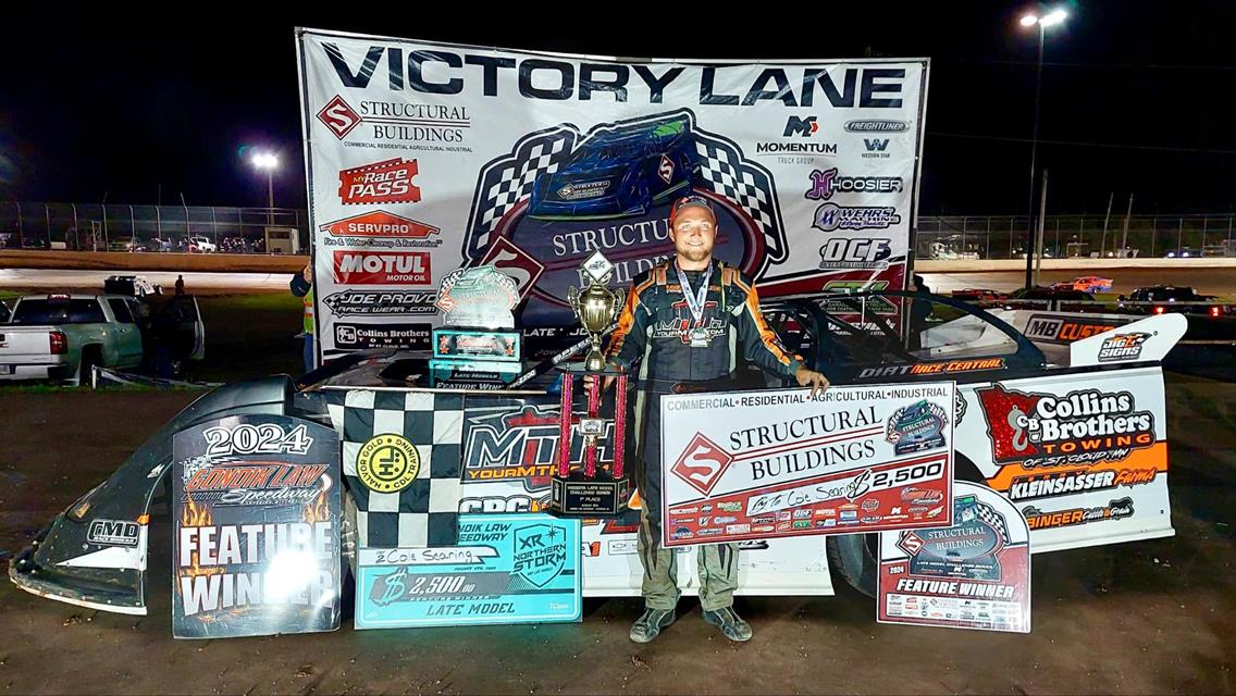 Searing Shines in Icy Slick Gondik Law Speedway Series Stop