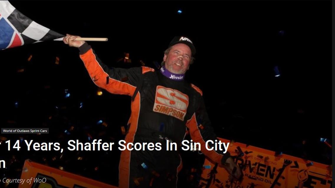 After 14 Years, Shaffer Scores In Sin City Again