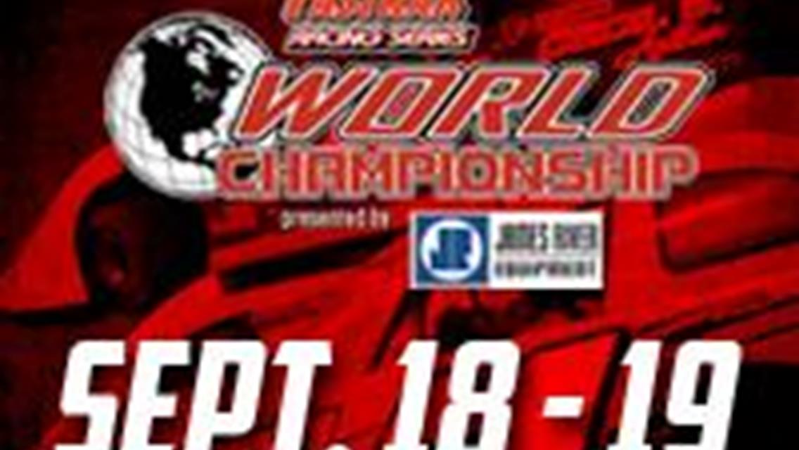 Host Fastrak World Championship presented by James River Equipment This Friday and Saturday, September 18-19, 2015