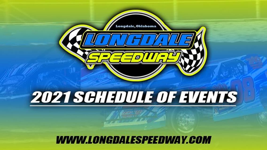 Longdale Speedway Releases 2021 Schedule of Events