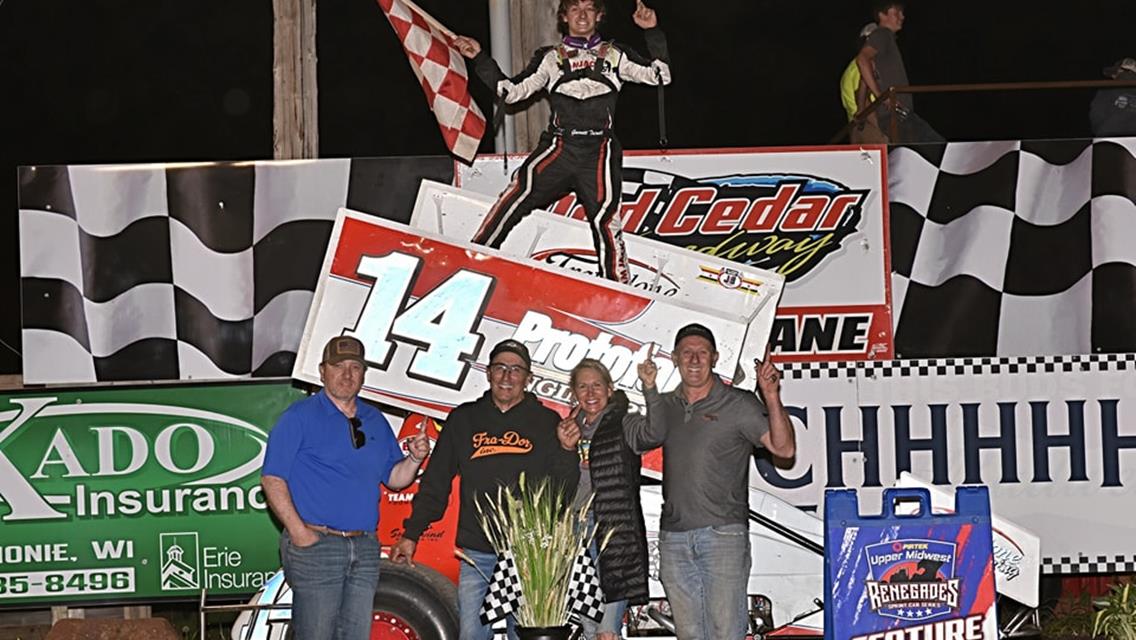 GT Garrett Tatnell secures victory at Red Cedar Speedway