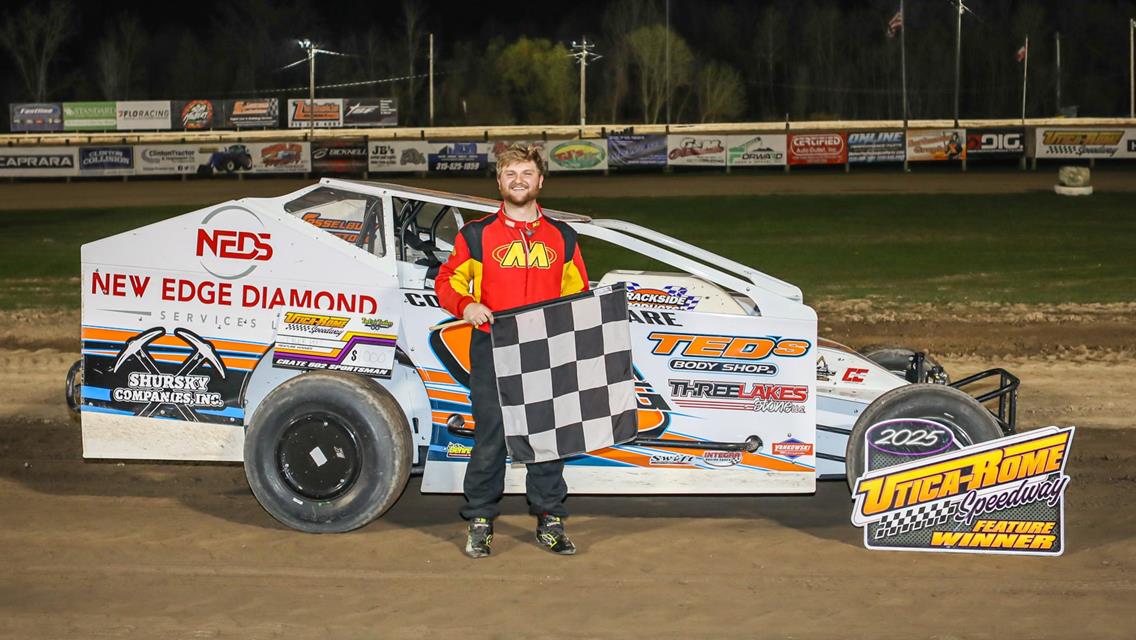 Utica Rome Speedway beats the rain Friday night 4/25!