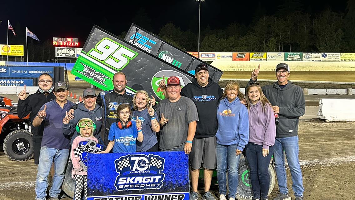 Heath Returns to 410 Racing with Skagit Speedway Sweep