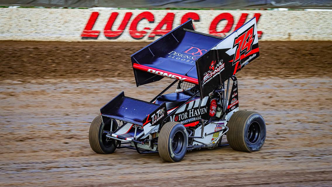 Lucas Oil Speedway Spotlight: Wing or no wing, Doney looks to keep rising at Hockett-McMillin Memorial