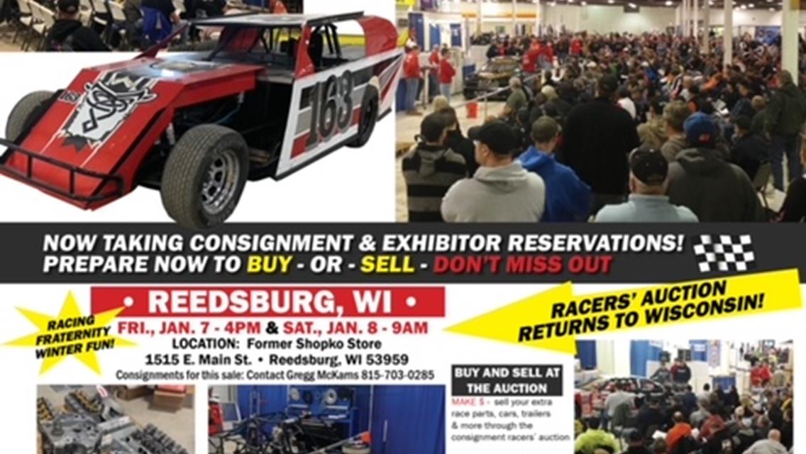 Midwest Racers&#39; Auction Flyer