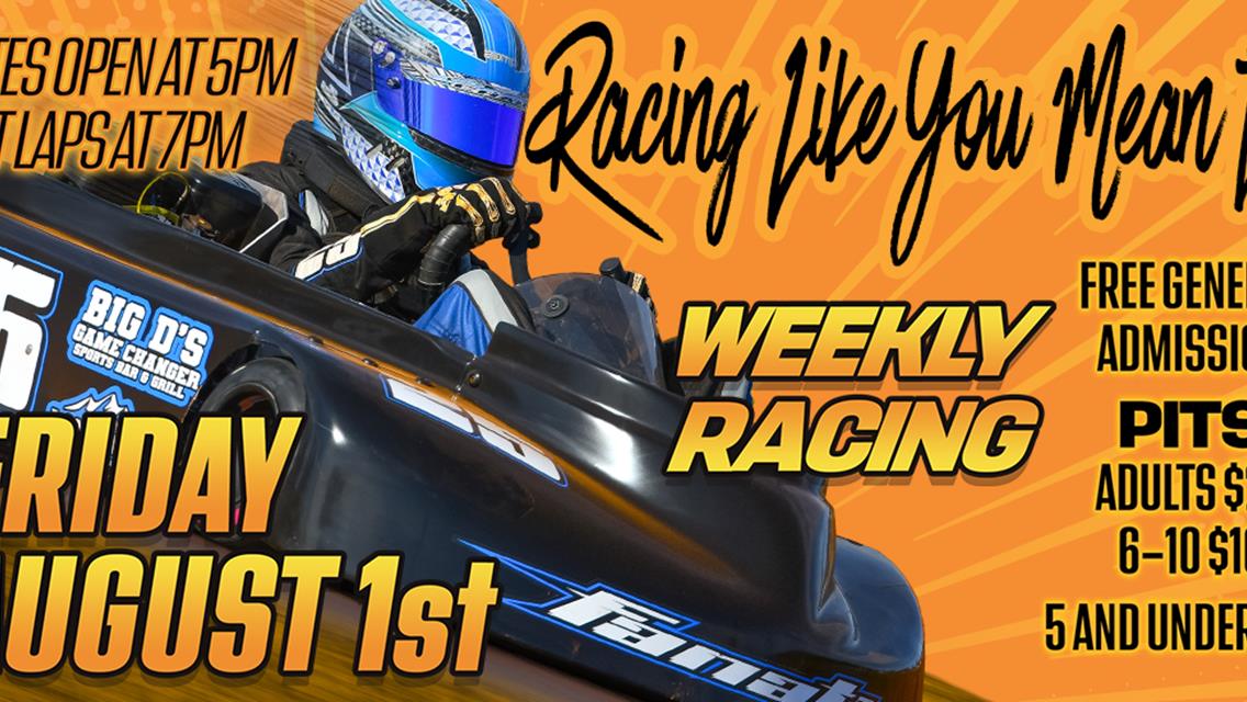 Talladega Raceway Park | August 1st!