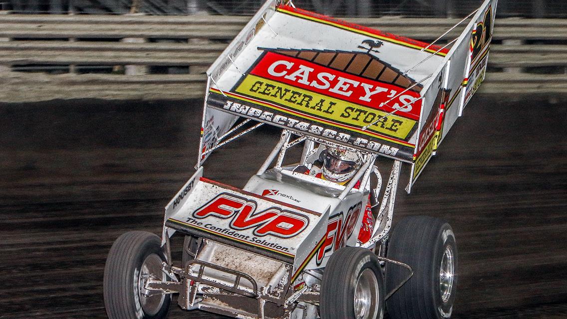 Brown Wins Duel with Maeschen at Knoxville Raceway for First National Sprint League Victory of the Season