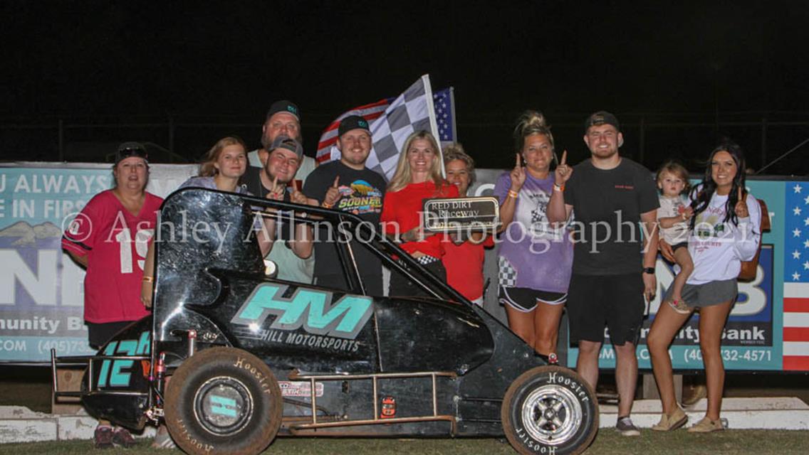 Cole Hocker Hustles NOW600 Weekly Racing Field on Friday at Red Dirt Raceway