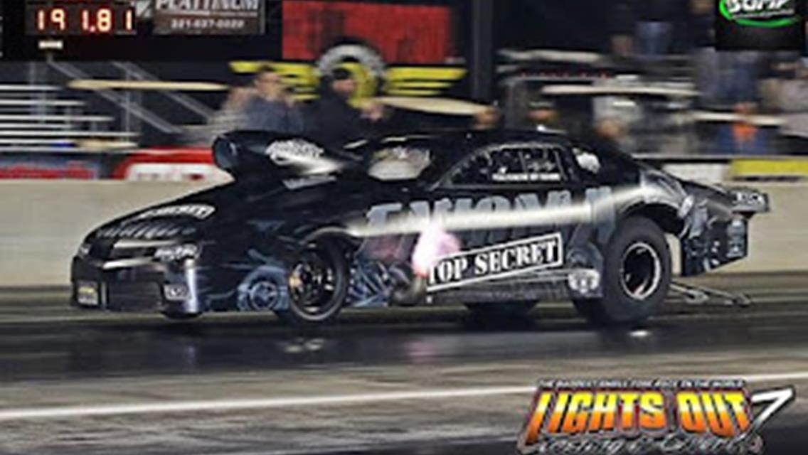 Keith Haney speeds to provisional No. 1 with quickest pass in Drag Radial history