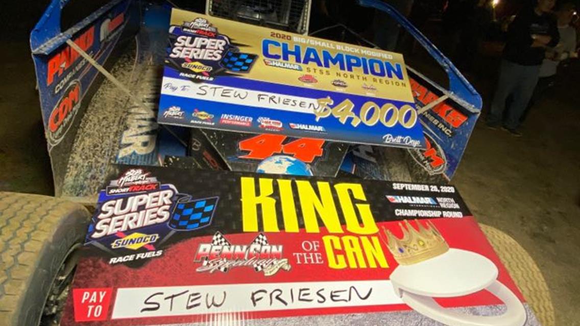 Penn Can â€˜King of the Canâ€™ Concludes STSS North Region: Friesen Champ, $12,885 Point Fund Posted