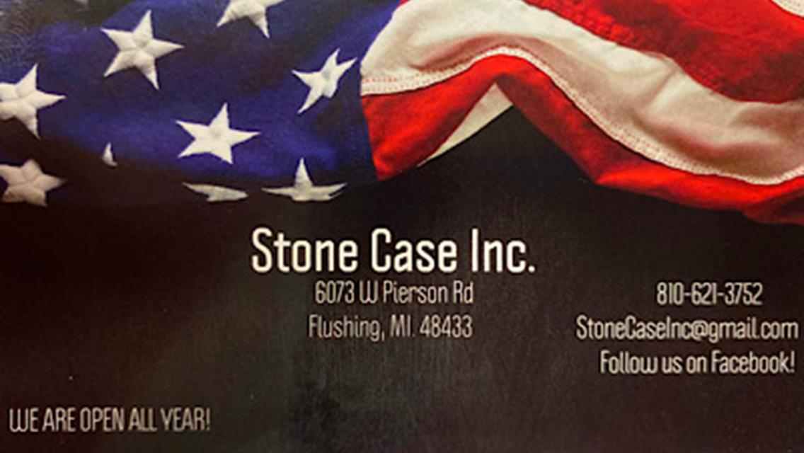 Stone Case Inc. Named Official Marketing partner at Owosso Speedway for the 2023 Season!