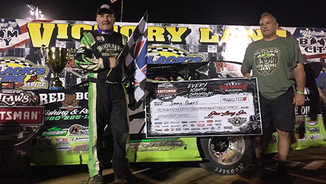 Jimmy Owens lands First in Flight 100 victory