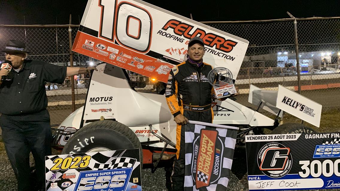 Jeff Cook Wires ESS Field at Autodrome Granby