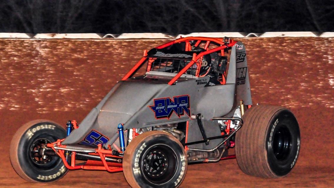 WILSON LEADS WINGLESS SPRINTS OKLAHOMA BACK TO RED DIRT FRIDAY