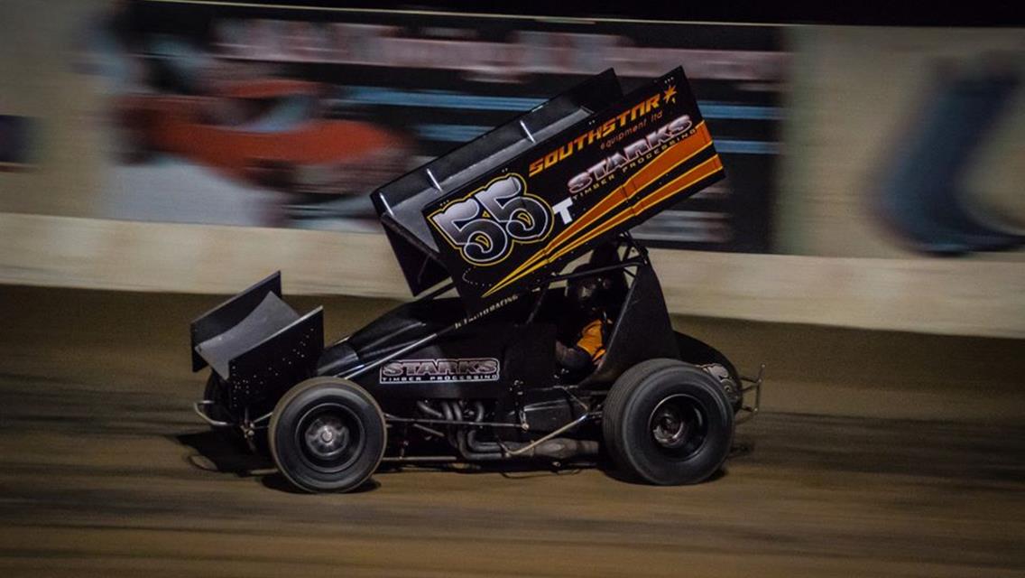 Starks Earns Ninth-Place Result During Winter Heat Sprint Car Showdown Finale